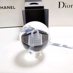 디올 스노우볼 크리스탈 구슬 레이디백 인테리어 소품
