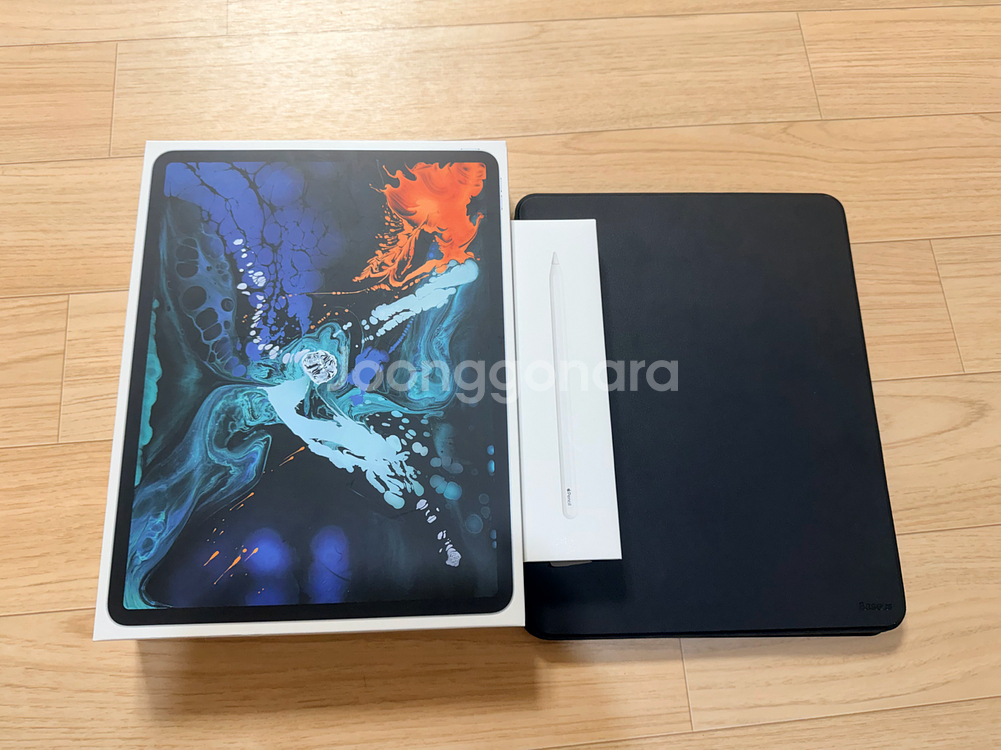 아이패드 프로 3세대 12.9 1TB 와이파이 실버+애플펜슬 2세대+케이스--7