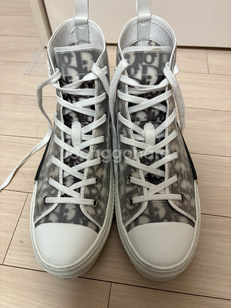 [43] 디올 오블리크 b23 하이탑 스니커즈--4