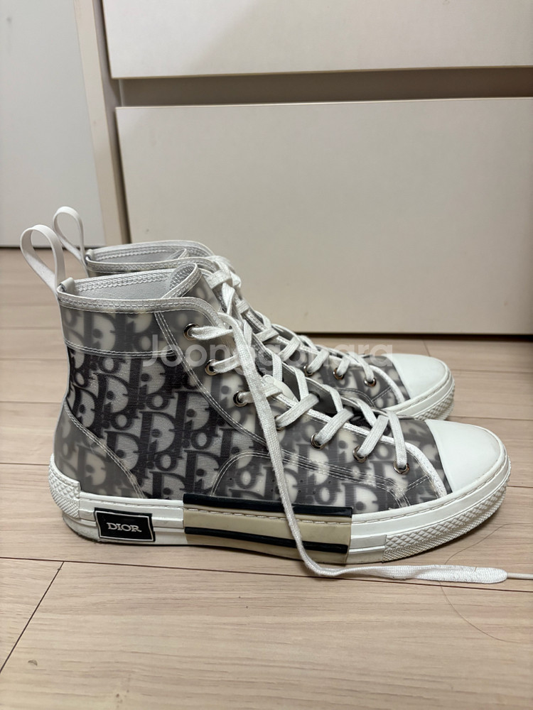 [43] 디올 오블리크 b23 하이탑 스니커즈--1