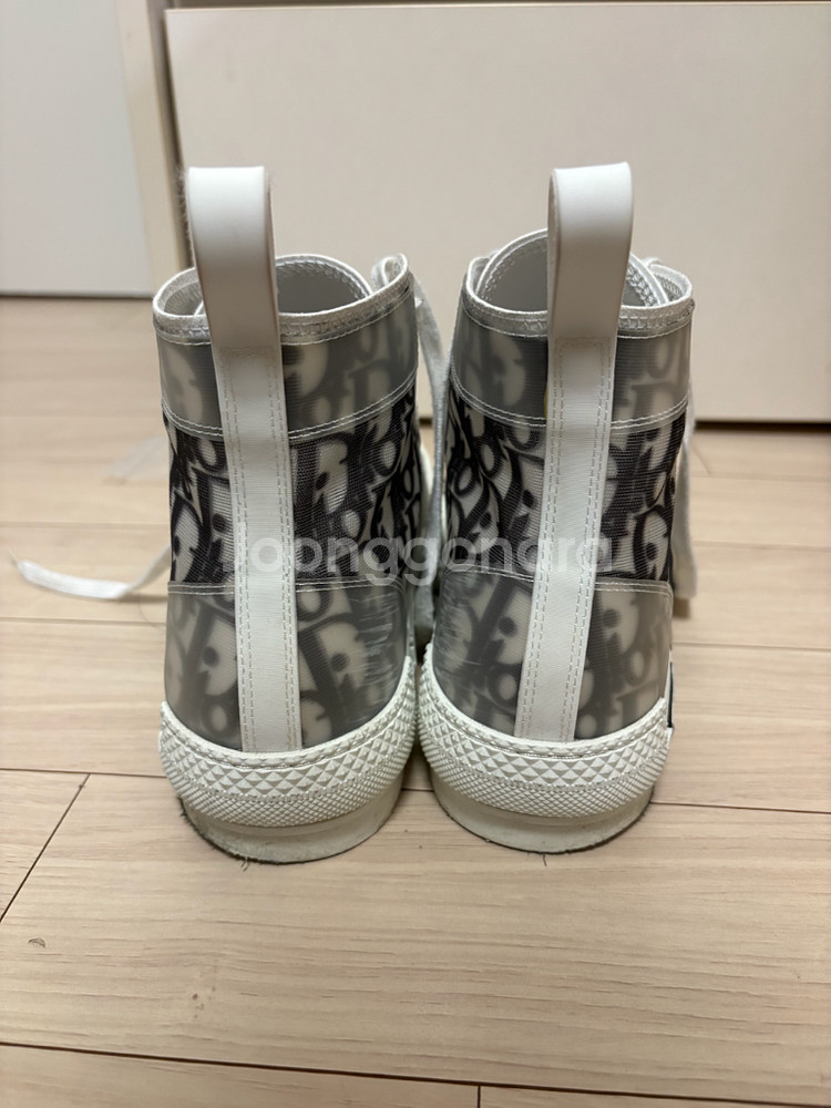 [43] 디올 오블리크 b23 하이탑 스니커즈--3