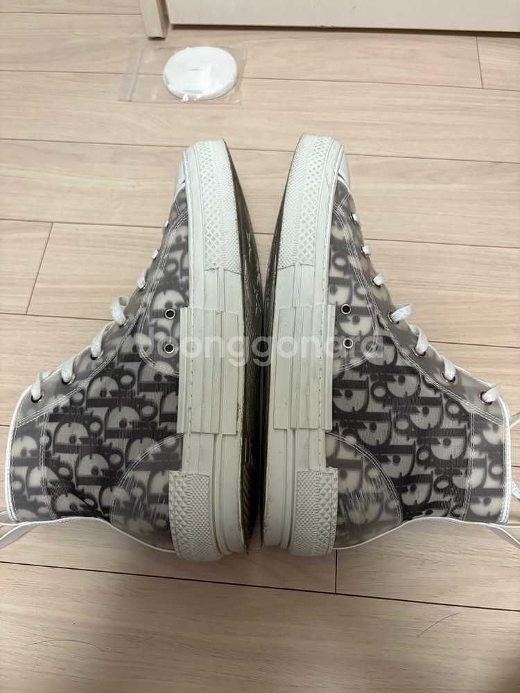 [43] 디올 오블리크 b23 하이탑 스니커즈--5