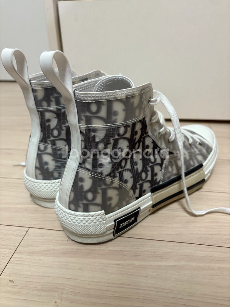 [43] 디올 오블리크 b23 하이탑 스니커즈--2