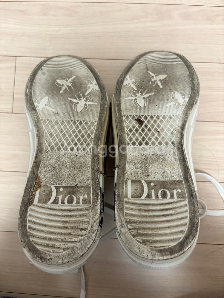 [43] 디올 오블리크 b23 하이탑 스니커즈--6