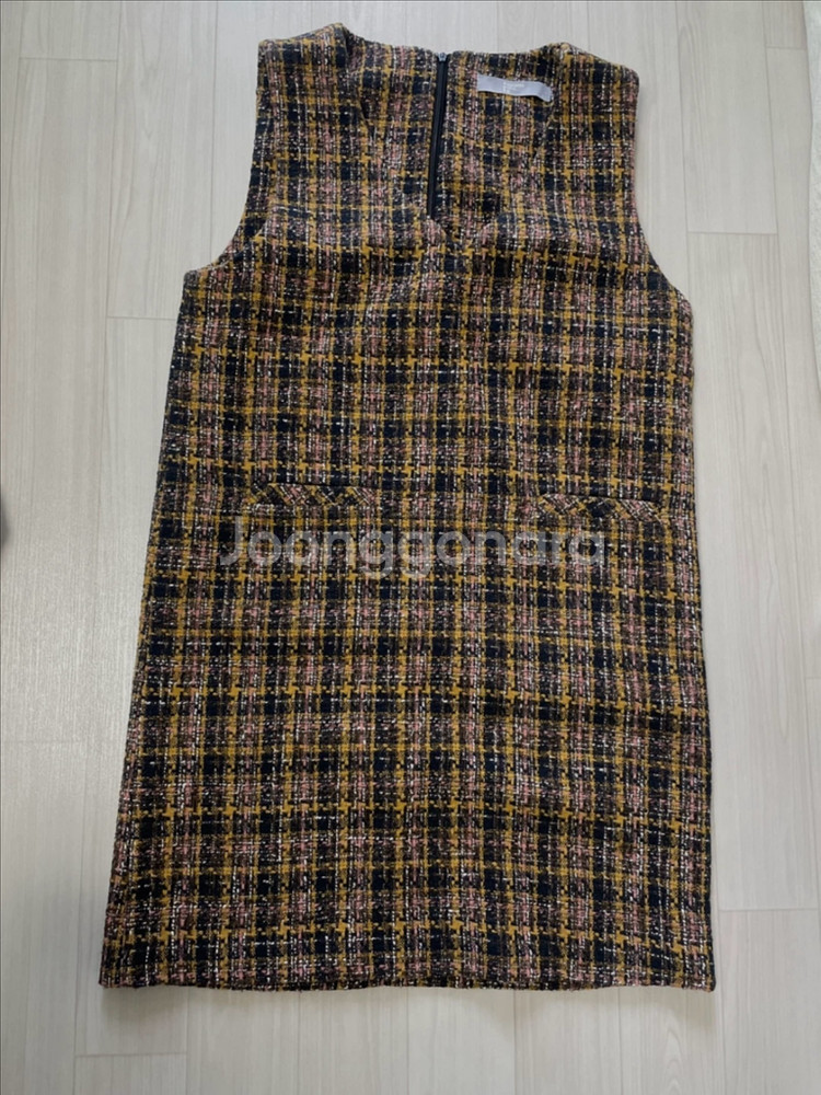 에잇세컨즈 트위드 자켓 스커트 셋업--2