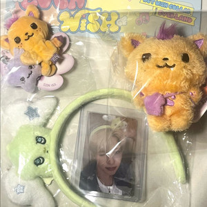 *시오닝 위시돌 위츄 머리띠 미니돌 시온 포카 엔시티 위시 인형