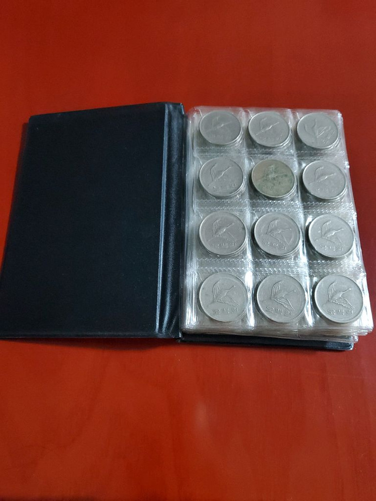 500원동전1982년6월12일 최초발행60개 , 2014년 특년도발행 60개, (합 120개) 이미지