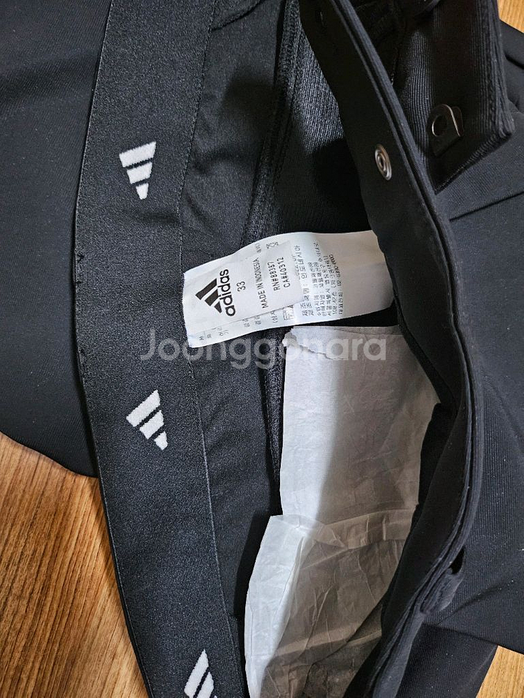 아디다스 남성 골프기모바지 33--2