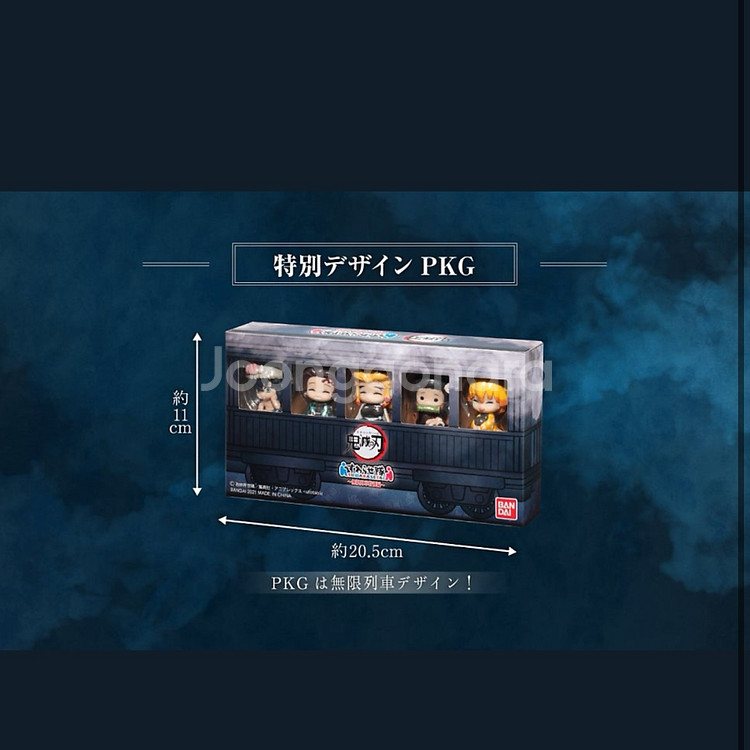 (한정판미개봉) 귀멸의칼날 스와라세타이 피규어 가챠 무한열차 한정판 풀세트--1