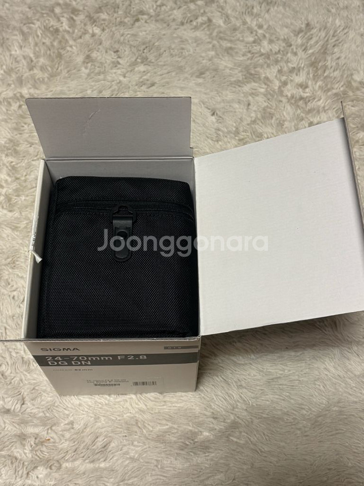 시그마 24-70mm F2.8 DG DN Art 렌즈 a급--3