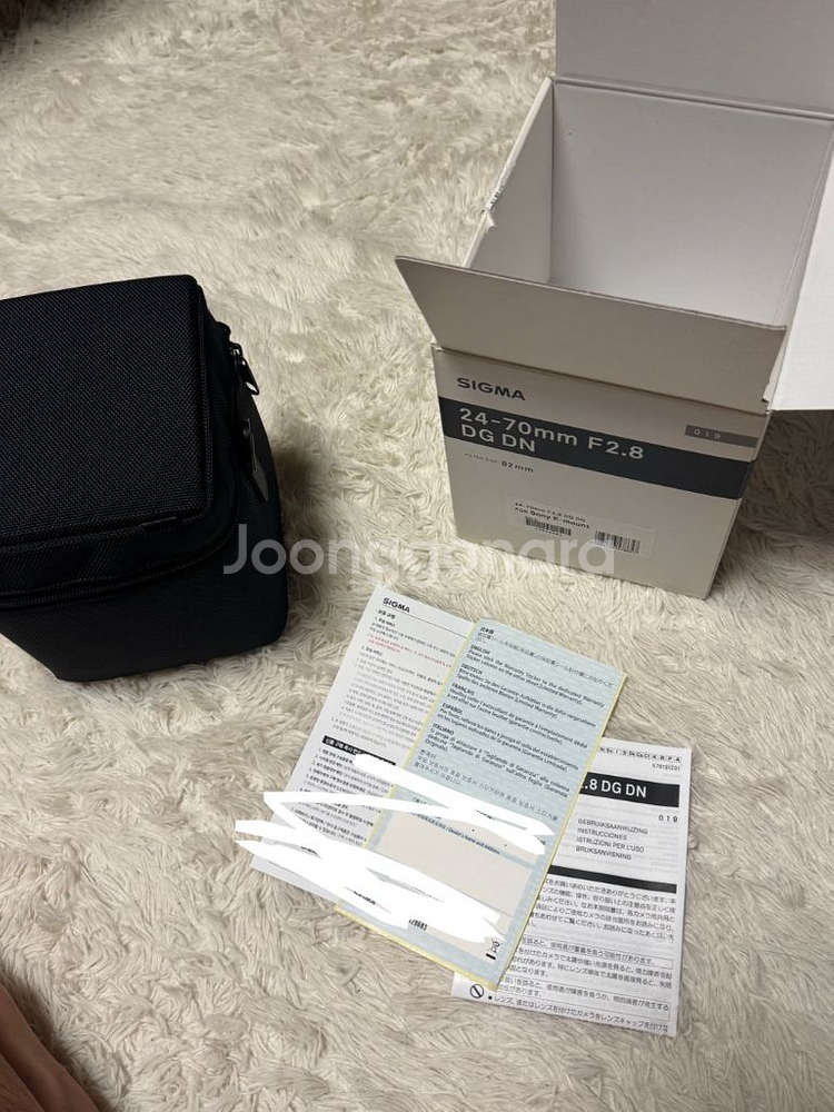 시그마 24-70mm F2.8 DG DN Art 렌즈 a급--7