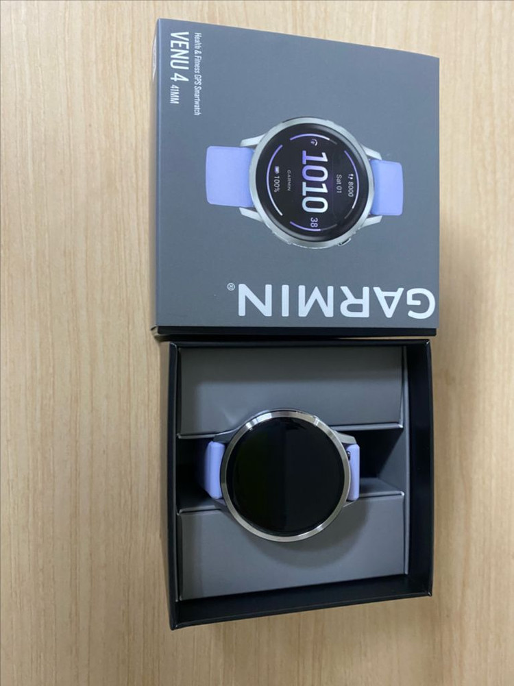 러너라면_가민 베뉴4 41mm 라벤더 프리미엄 GPS 워치 이미지