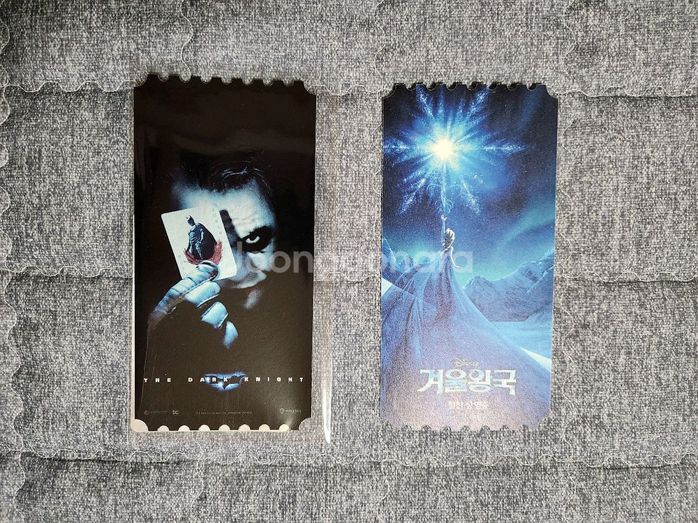 메가박스 시그니처 굿즈 오리지널 티켓 세트--3