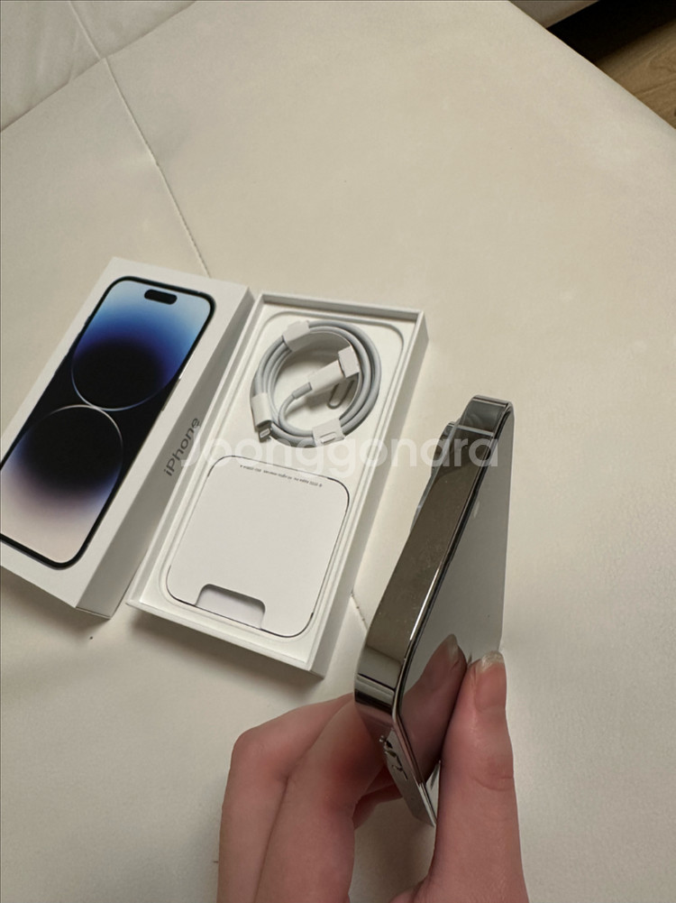 아이폰14 프로 실버 256기가 s급--3