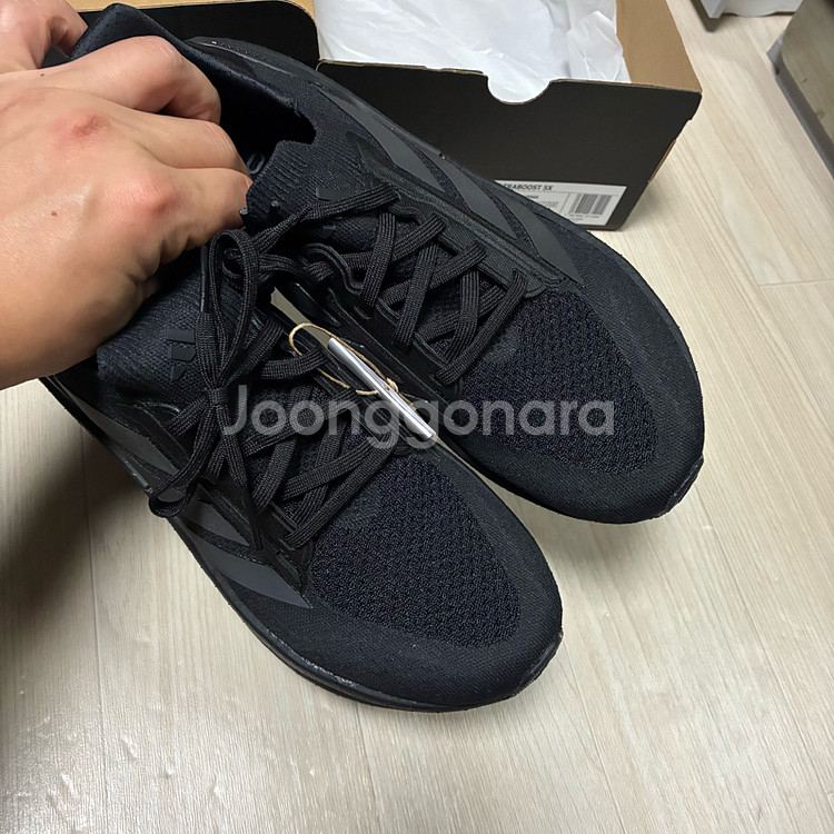 아디다스 울트라부스트 5X 올블랙 265 새상품--3