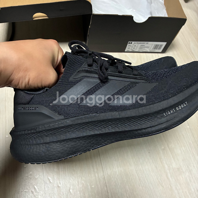 아디다스 울트라부스트 5X 올블랙 265 새상품--2