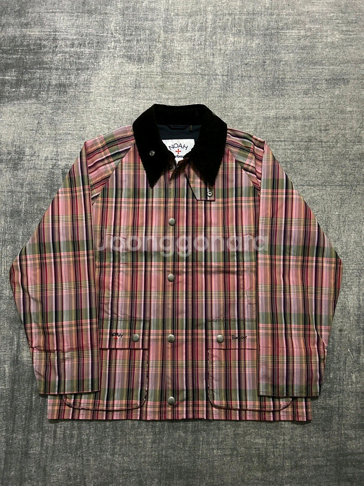 바버x노아 멀티체크 비데일 자켓--0