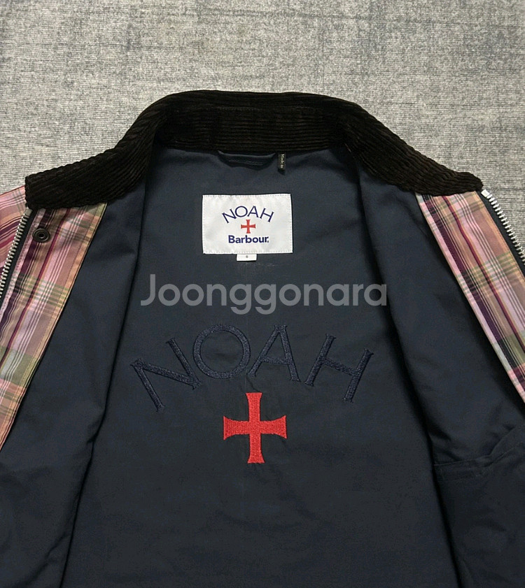 바버x노아 멀티체크 비데일 자켓--6