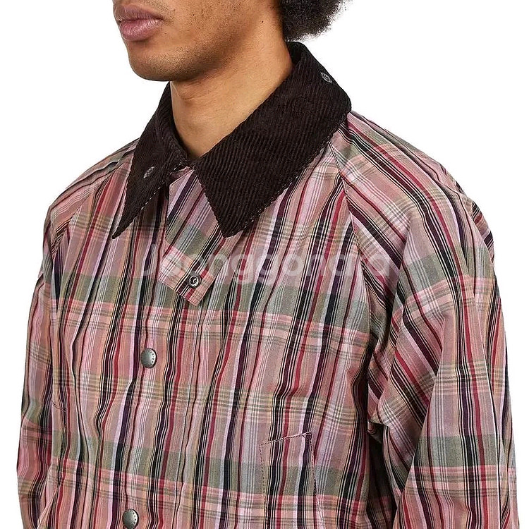 바버x노아 멀티체크 비데일 자켓--8