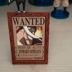 A+ 흰수염 특전 액자만 팜 개봉양품(레진월콜) 택포 네고X