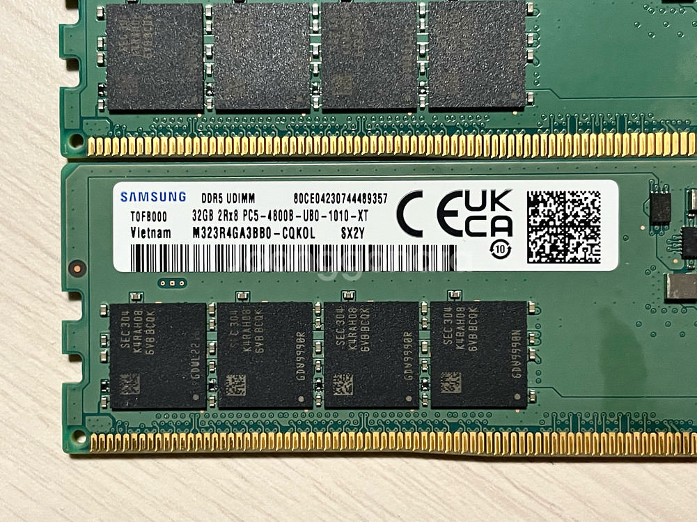 삼성 DDR5 32GB 4800 메모리 램 RAM--1