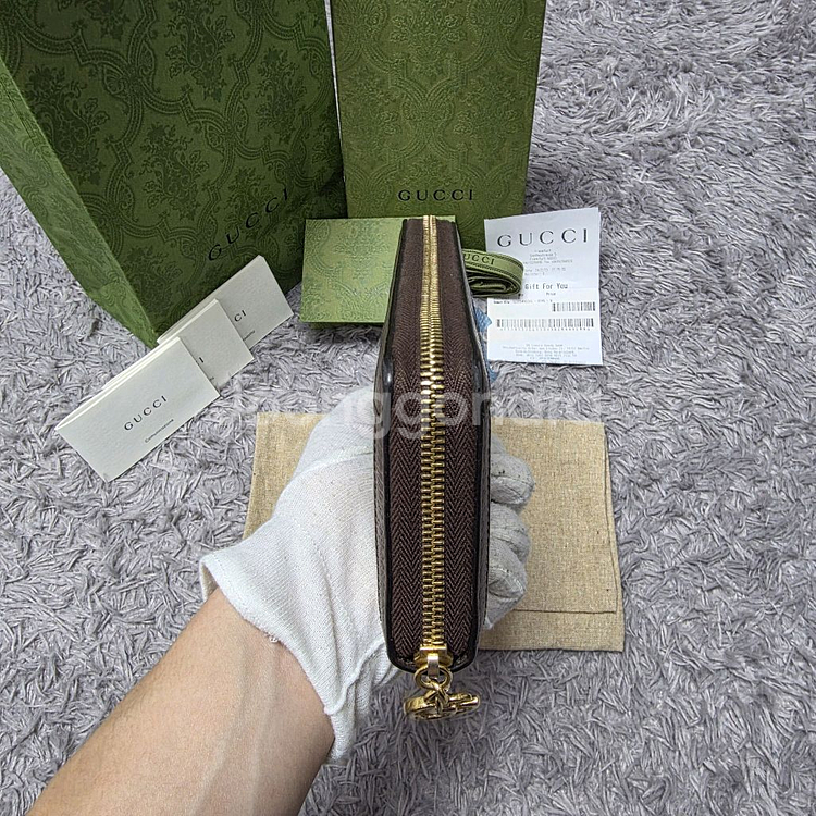 [클로젯][풀구성+영수증][신형24ss]구찌 오피디아 지퍼돌이 장지갑--7