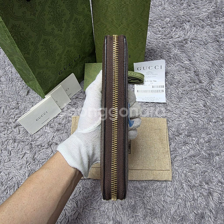 [클로젯][풀구성+영수증][신형24ss]구찌 오피디아 지퍼돌이 장지갑--8