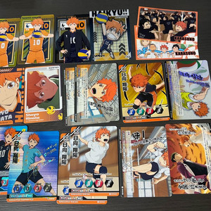 하이큐 카게야마 히나타 쇼요 메탈 카드&클리어 카드&바보카&싸인카&폴라로이드 스냅미&명장면 대사 클카&애니메이트 등 이미지