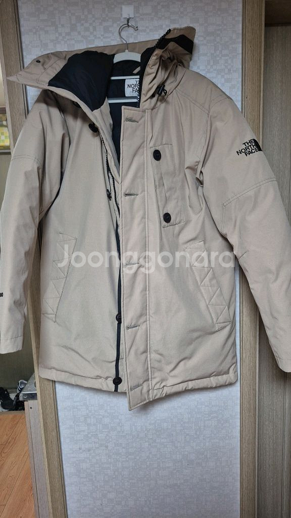 노스페이스 정품 800필 구스다운 패딩100--0