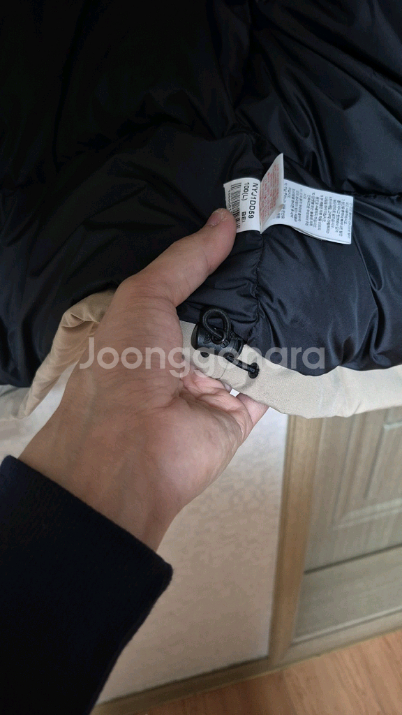 노스페이스 정품 800필 구스다운 패딩100--3