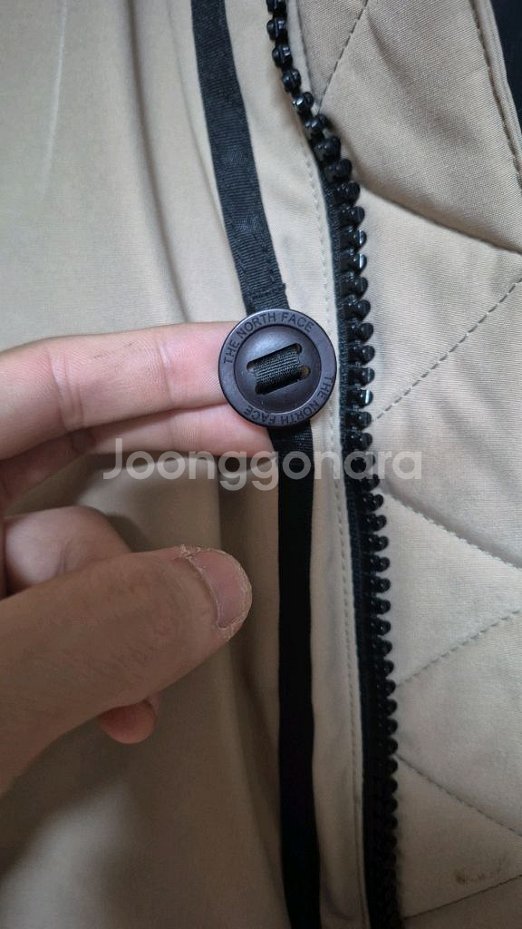 노스페이스 정품 800필 구스다운 패딩100--2