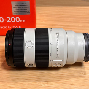 FE 70-200mm F4 마크로 G OSS II 렌즈