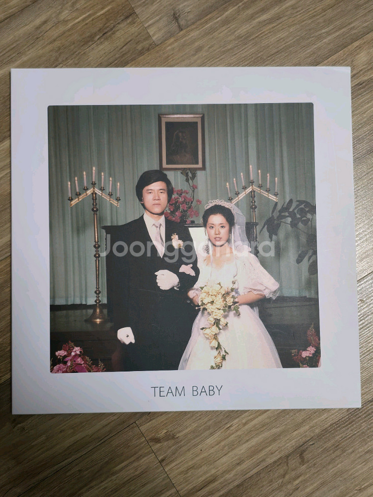 검정치마 팀 베이비 LP 스플래터 컬러--1