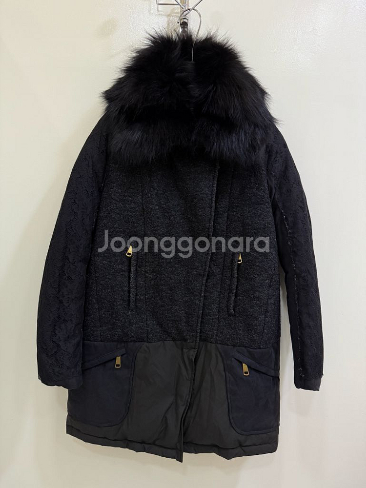 한섬 sjsj 덕다운 패딩 정품--0