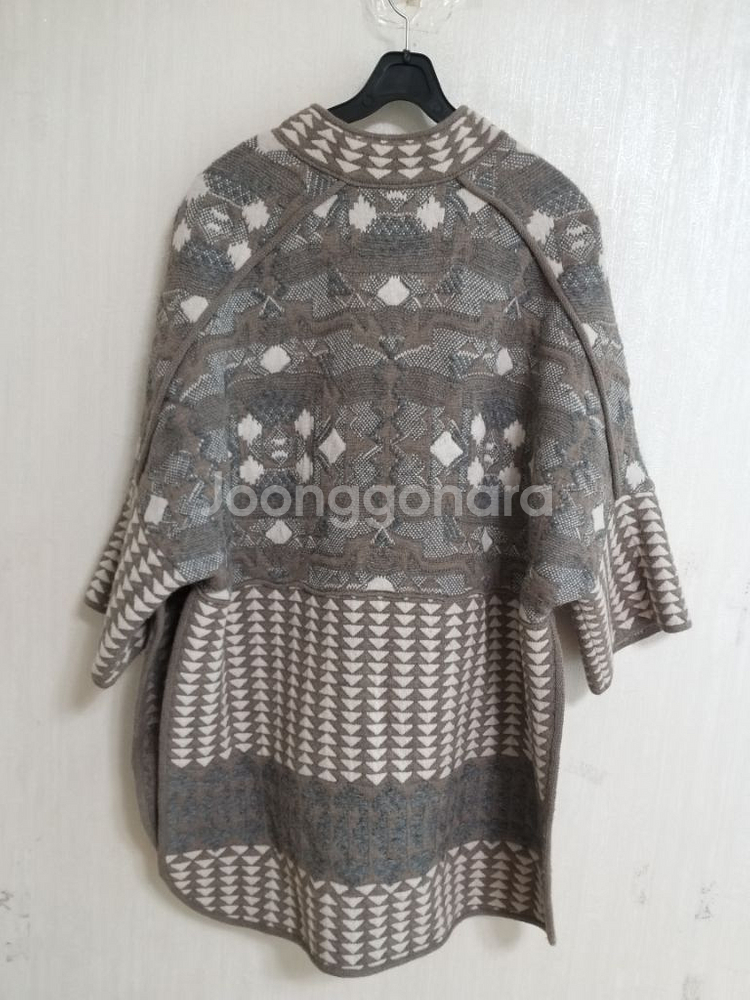 여성 시스템 을.알파카 니트코트(오벅핏90-100)--8