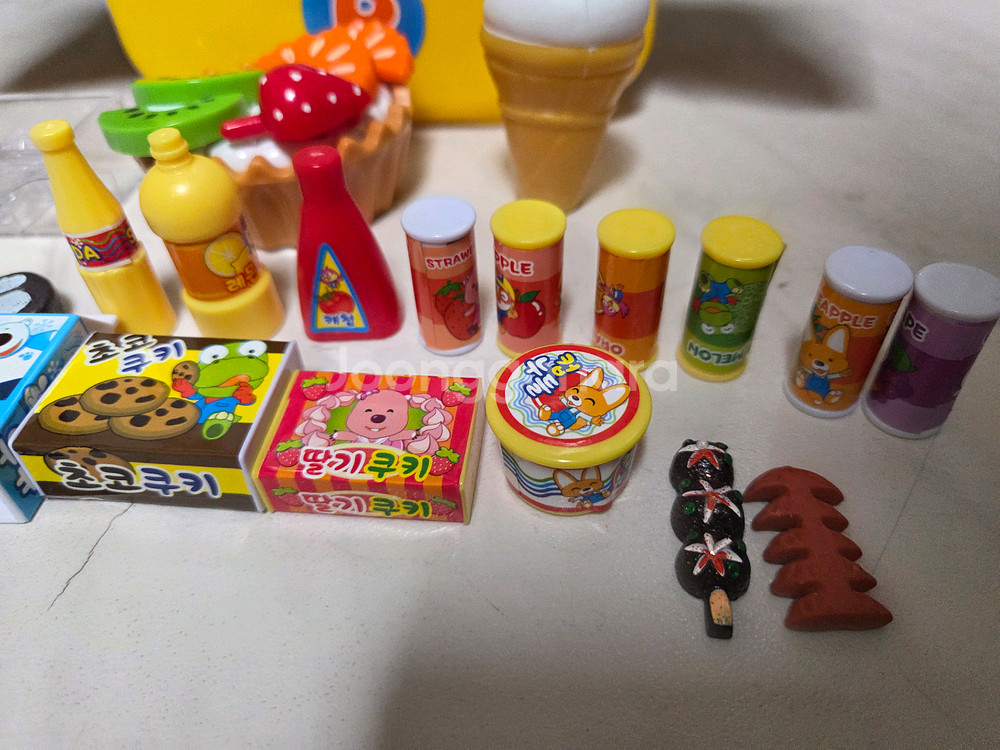 뽀로로 냉장고와 뽀로로 생일케이크--5