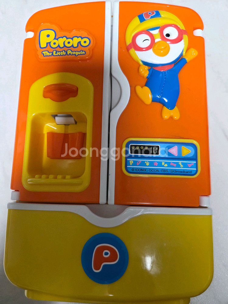 뽀로로 냉장고와 뽀로로 생일케이크--6