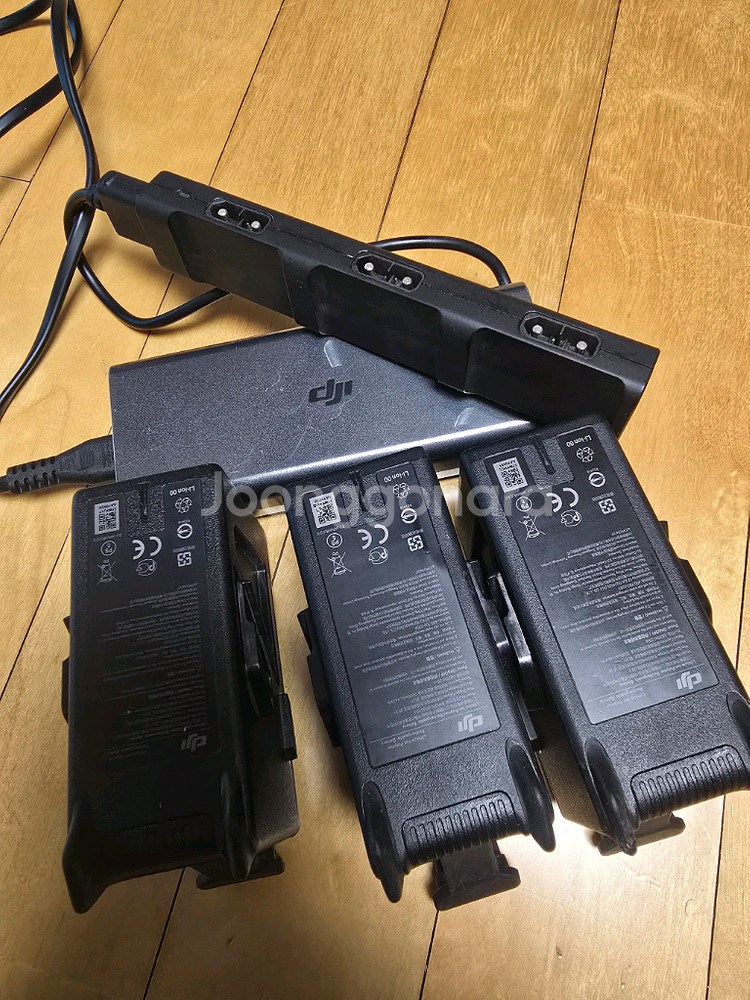 DJI FPV 드론 배터리 3개 충전기세트--0