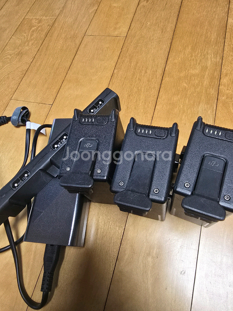 DJI FPV 드론 배터리 3개 충전기세트--1