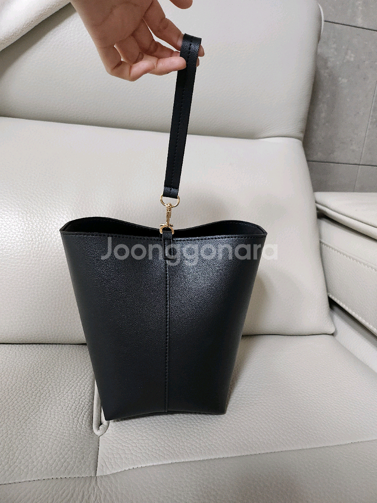 블랙 버킷백 파우치 이너백--0