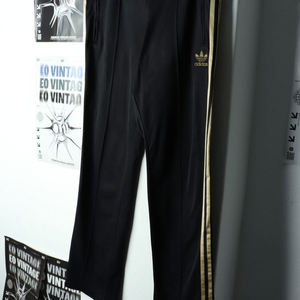 (S-M) 아디다스 트레이닝복 바지 금장 기모 한정판 이미지