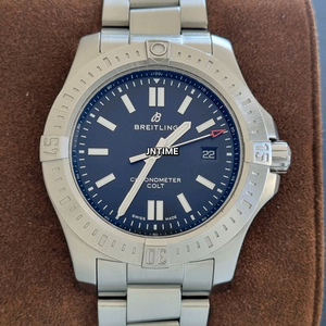 브라이틀링 신형 콜트 44mm 오토 검판 A17388(2019년식)