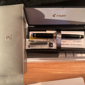 파이롯트 커스텀845 흑칠 F닙