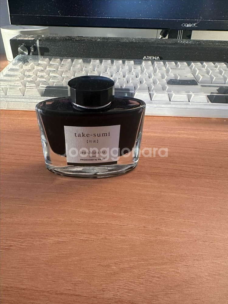 파이롯트 커스텀845 흑칠 F닙--6