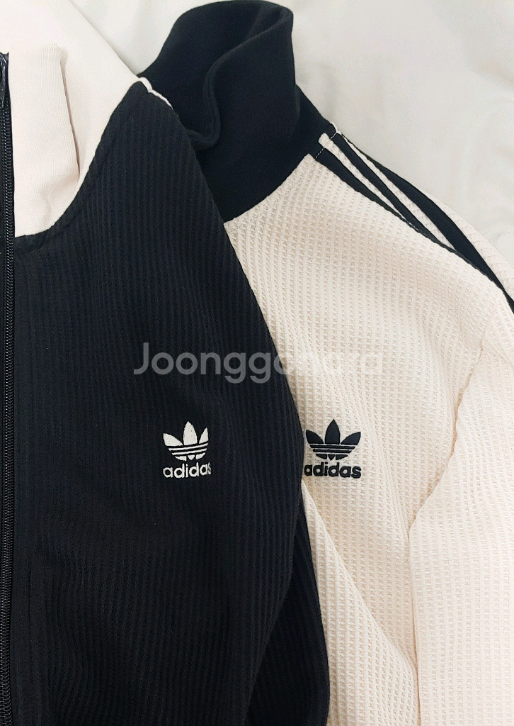 아디다스 와플 트랙탑(블랙네이비) XL--1