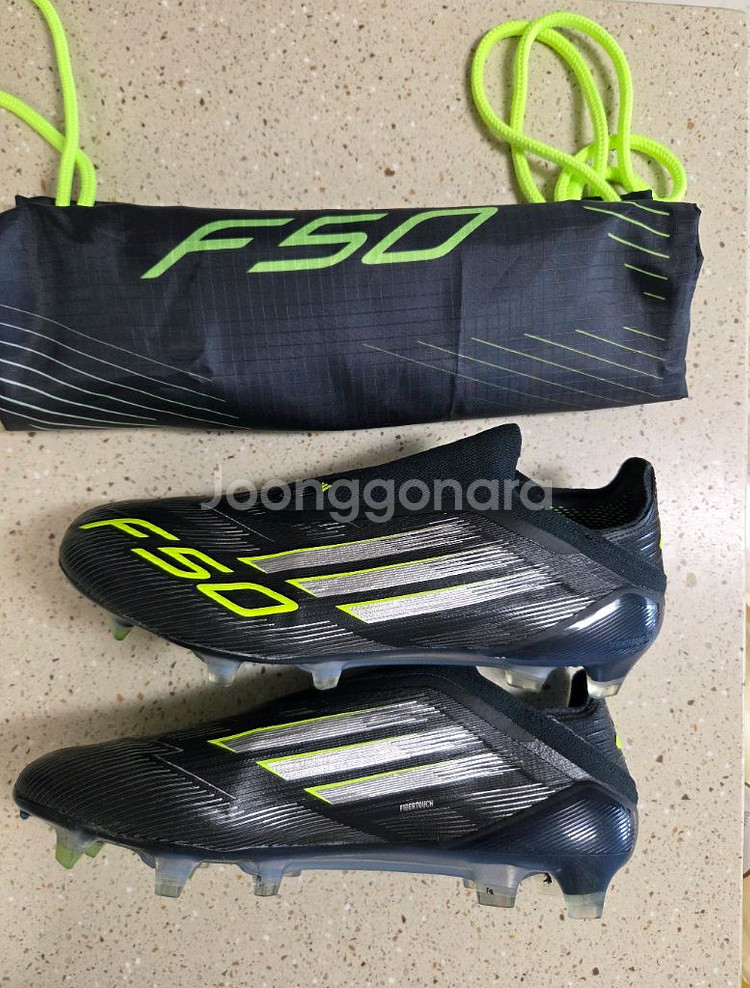 (실착 1회) 아디다스 F50 LL 엘리트 축구화--0