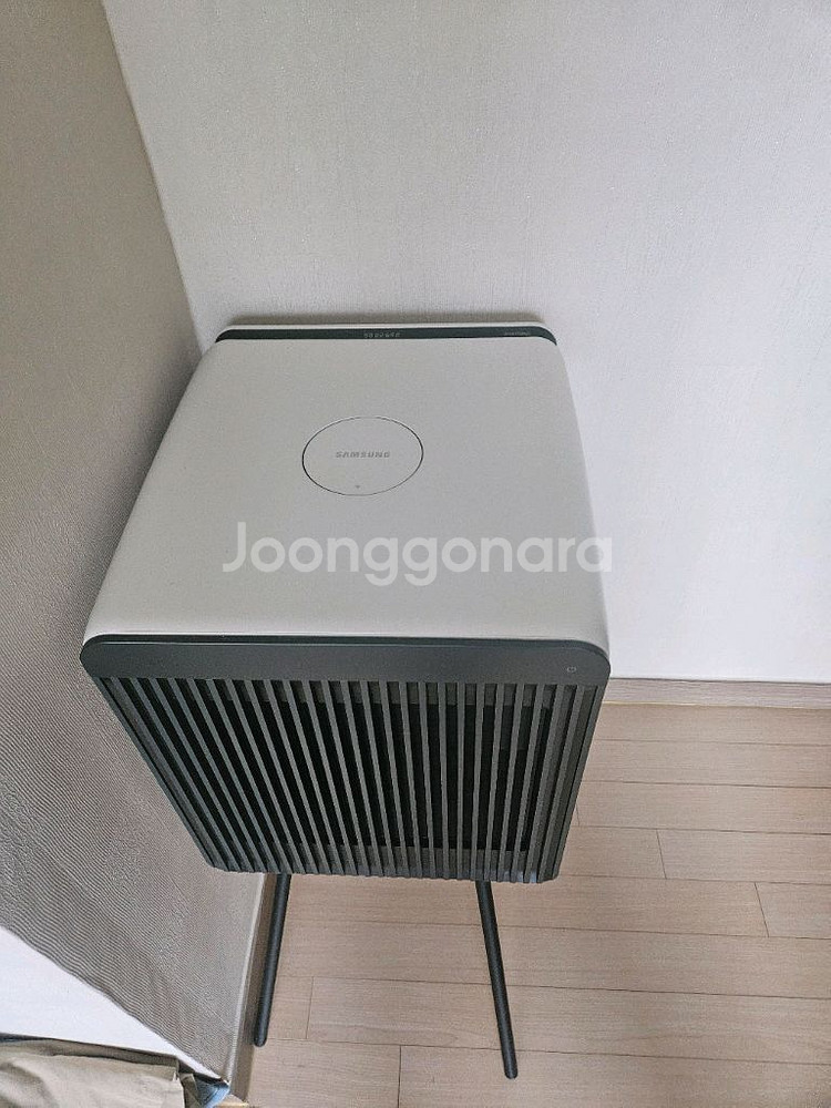 삼성전자 비스포크 큐브 Air AX106A9971ND 공기청정기+ 인테리어 스탠드 CFX-H90E0D 스탠드 2개이--5