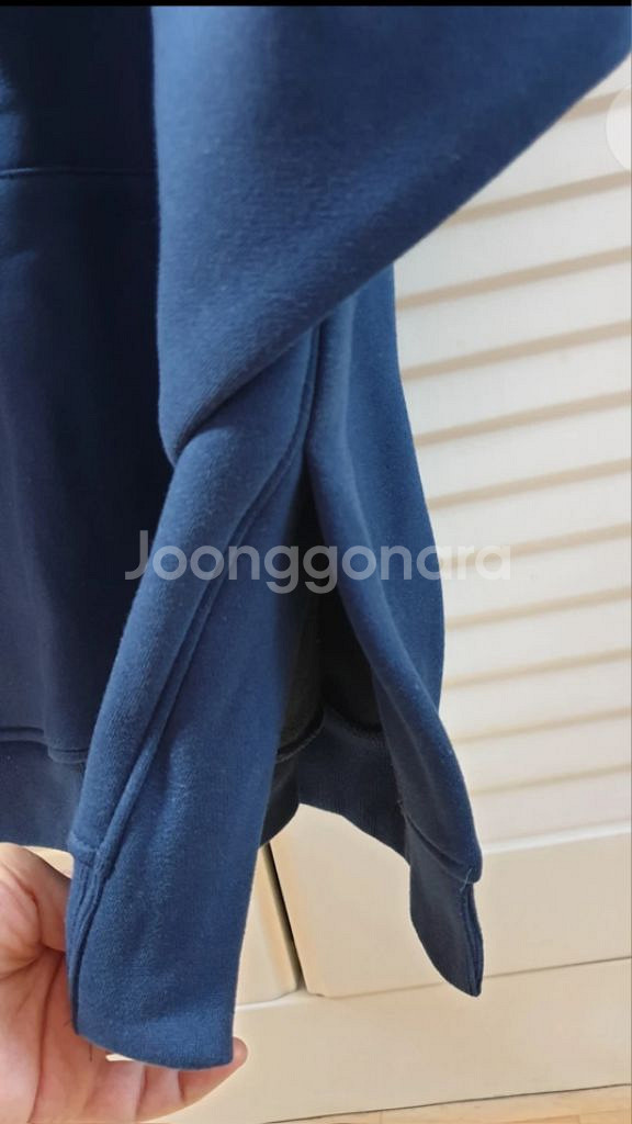 기모 오버핏 후드티 프리사이즈~새제품--1