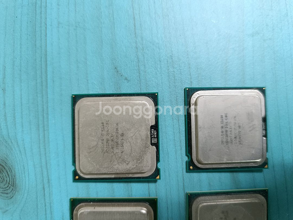 인텔 CPU 4개 세트 ( E2160,E2180,E5200)--1