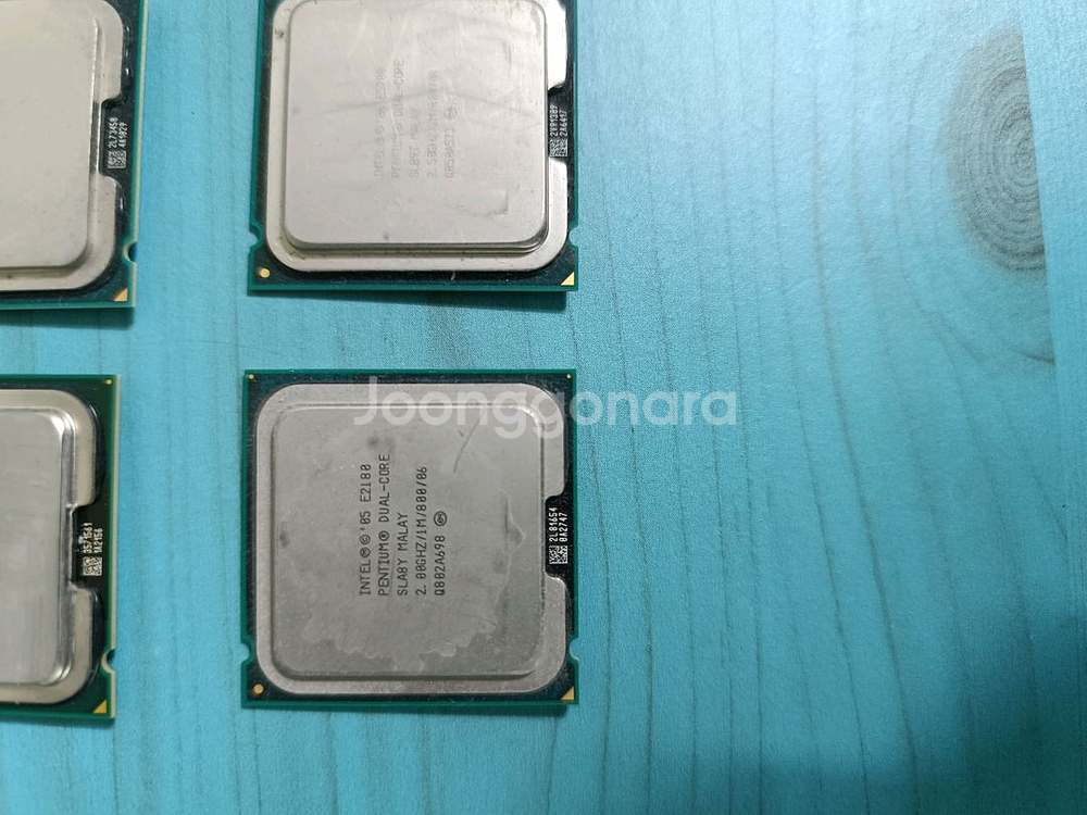 인텔 CPU 4개 세트 ( E2160,E2180,E5200)--2